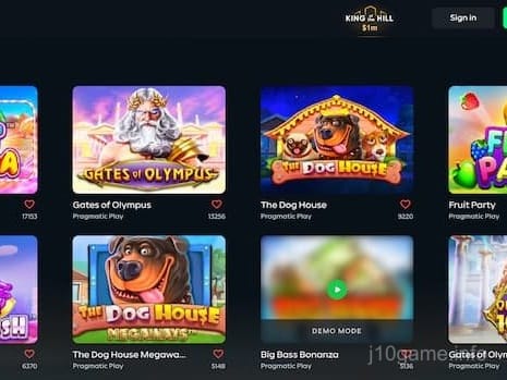 j10 game live casino interface